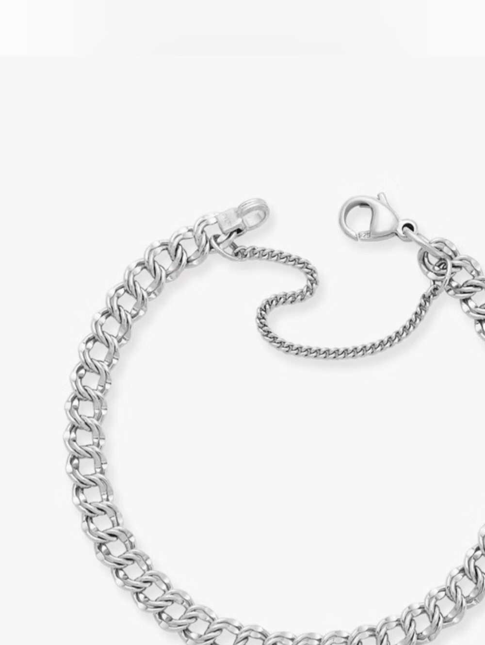 James Avery Sterling Silver Light Curb Bracelet